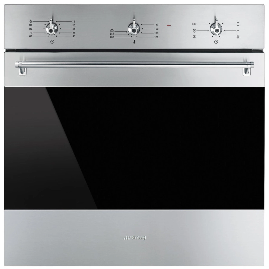 

Духовой шкаф электрический SMEG Classica SF6381X, серебристый (SF6381X), SF6381X