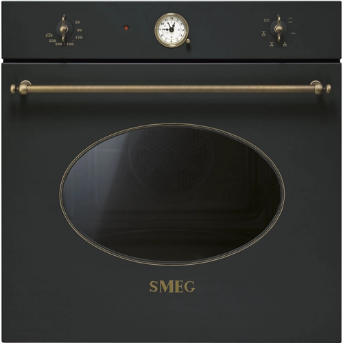 

Духовой шкаф электрический SMEG Coloniale SF800AO, черный (SF800AO), SF800AO