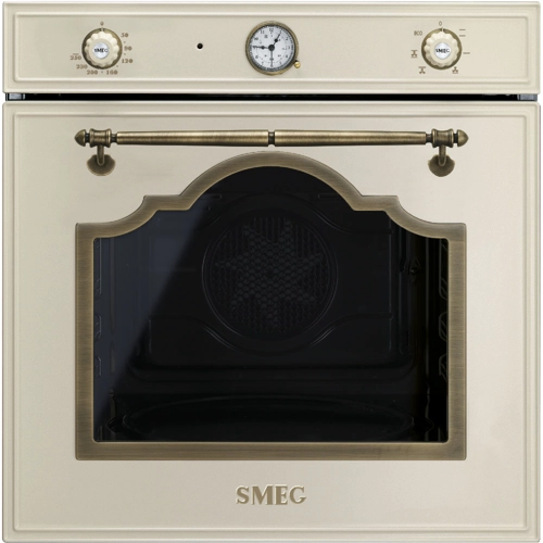 

Духовой шкаф электрический SMEG Cortina SF700PO, бежевый (SF700PO), SF700PO