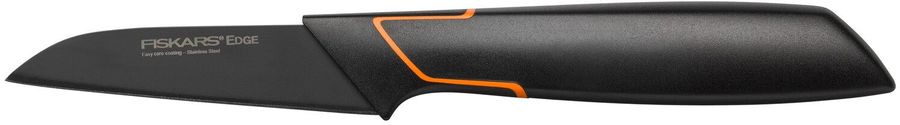 

Нож кухонный для чистки овощей и фруктов FISKARS Edge, лезвие 8см (1003091), Черный/оранжевый