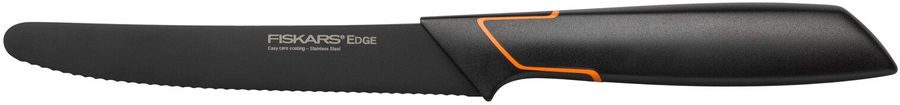 

Нож кухонный универсальный FISKARS Edge, лезвие 13 см (1003092), Черный/оранжевый