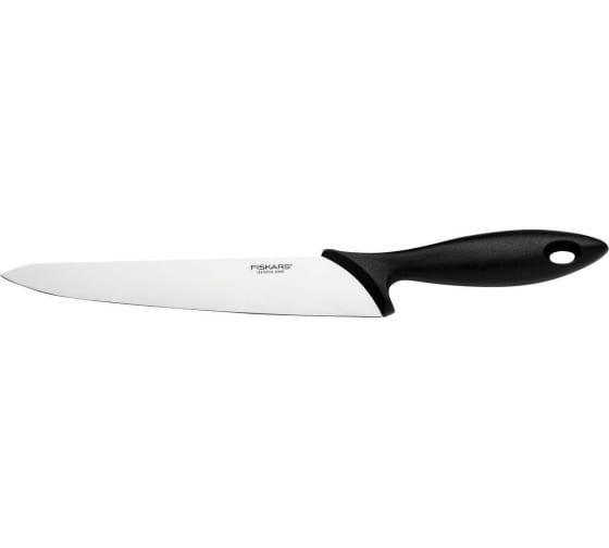 

Нож кухонный универсальный FISKARS Essential, лезвие 21 см (1023776), Чёрный