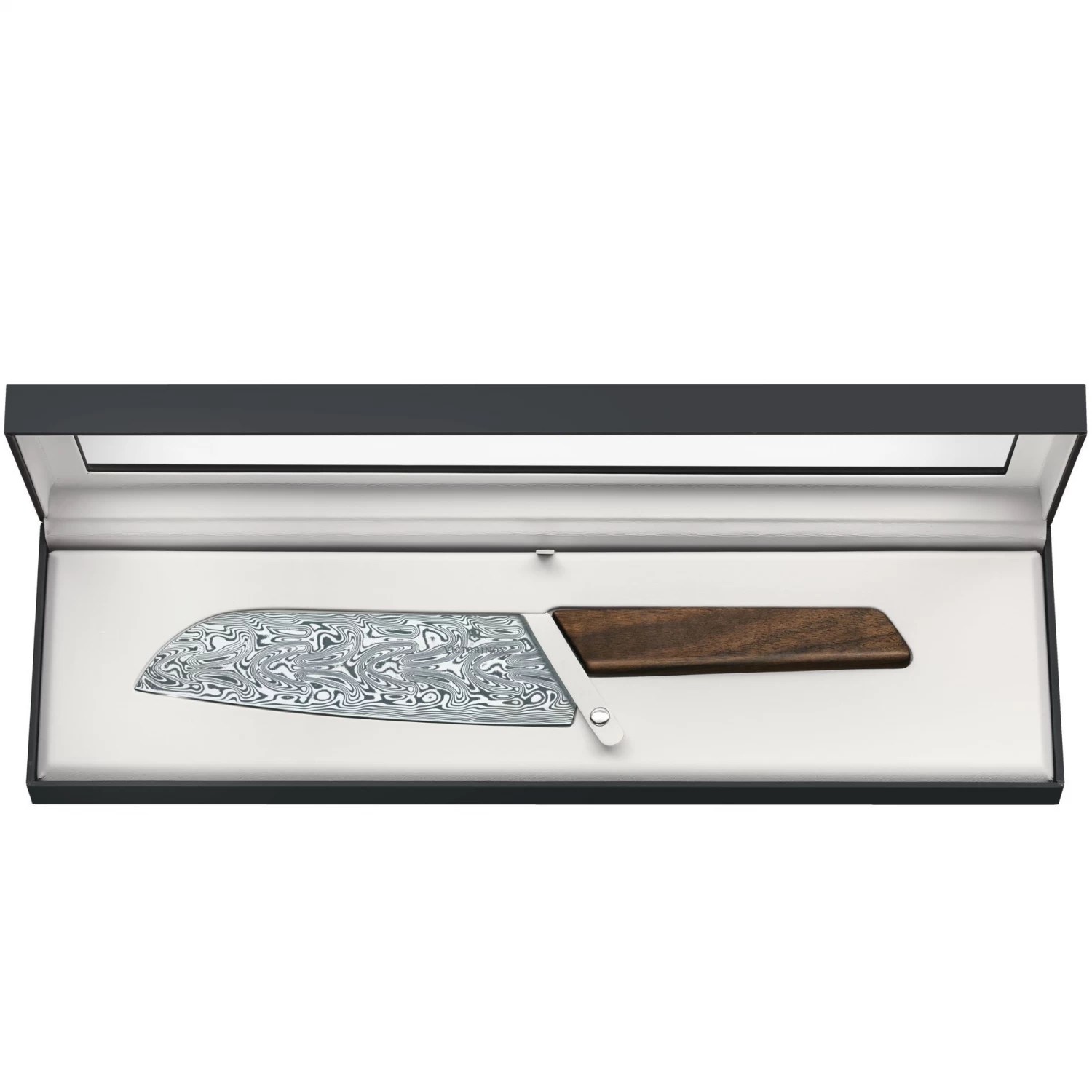 

Нож кухонный, сантоку для мяса Victorinox Swiss Modern, лезвие 17см (6.9050.17J20), Коричневый
