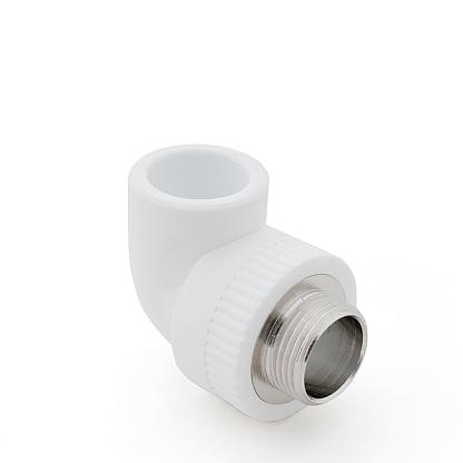 

Угол комбинированный 90° РосТурПласт, ∅20мм x 1/2", НР, полипропилен (10799)