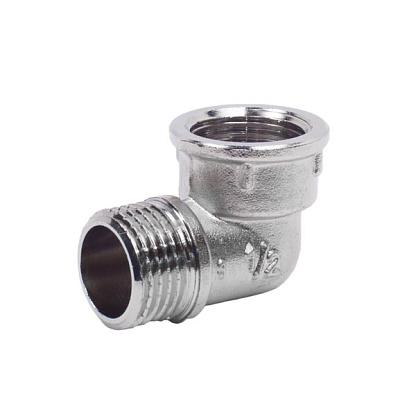 

Угол 90° AQUALINK 1/2"x1/2", ВР/НР, латунь (02561)