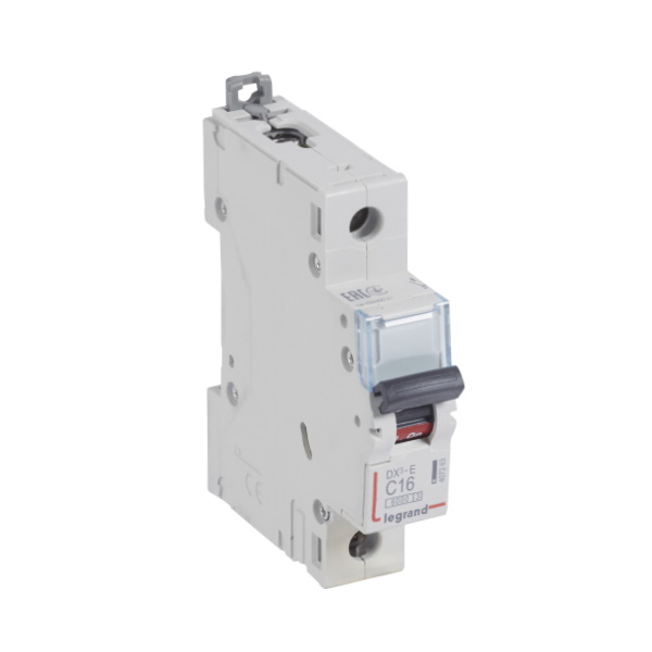 

Выключатель автоматический Legrand DX3-E однополюсный (1P/1П) 16А C 6кА (407263)