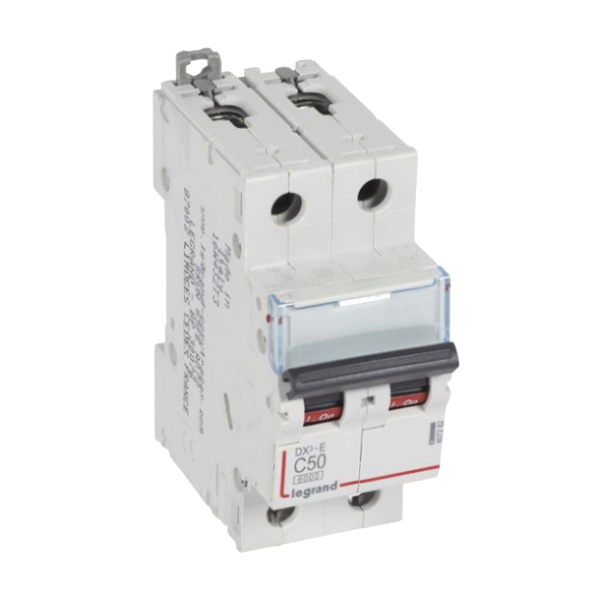 

Выключатель автоматический Legrand DX3-E двухполюсный (2P/2П) 50А C 6кА (407282)