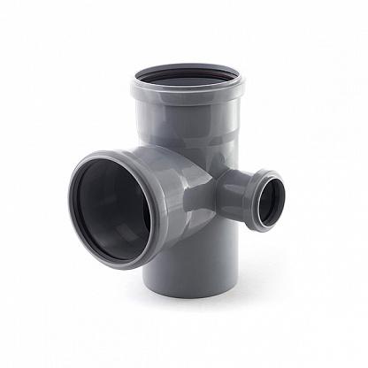 

Крестовина двухплоскостная РосТурПласт 87°, ∅110мм x ∅110x50мм, полипропилен (11315/36541)