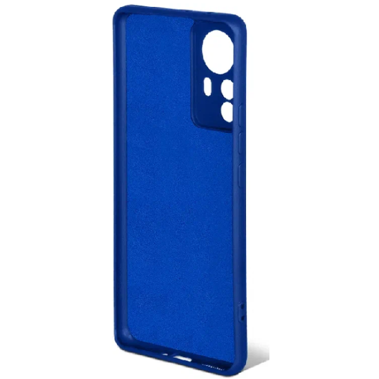 

Чехол DF с микрофиброй для смартфона Xiaomi 12 Pro, силикон, синий (DF xiOriginal-30 (blue))