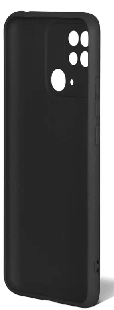 

Чехол DF с микрофиброй для смартфона Xiaomi Redmi 10C, силикон, черный (DF xiOriginal-29 (black))