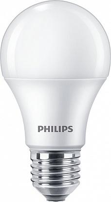 

Лампа светодиодная E27 груша/A60, 13Вт, 6500K / холодный свет, 1250лм, Philips (929002299817), 0