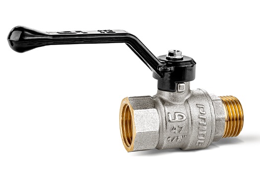 

Кран шаровый прямой LD Pride 25x1", ВР/НР, латунь (LD 47.25.В-Н.Р)