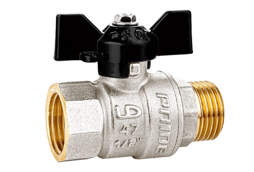 

Кран шаровый прямой LD Pride 20x3/4", ВР/НР, латунь (LD 47.20.В-Н.Б)