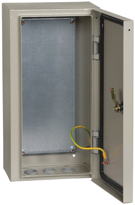 Корпус металлический 40 см x 15 см x 21 см, IP54, IEK ЩМП-4.2.1-0