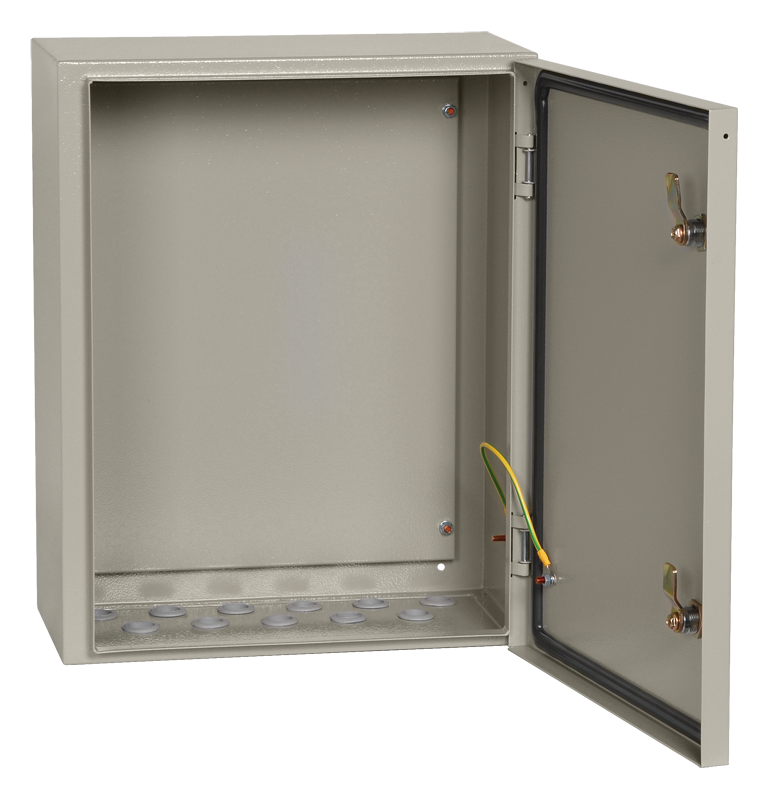 Корпус металлический 39.5 см x 22 см x 31 см, IP54, IEK ЩМП-1-0