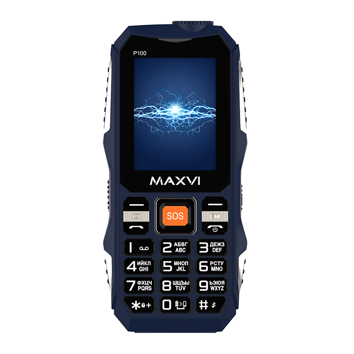 

Мобильный телефон MAXVI P100, 2.4" 320x240 QVGA, Spreadtrum SC6531E, 32Mb RAM, 32Mb, 1xCam, 2-Sim, 5500 мА·ч, micro-USB, синий, P100