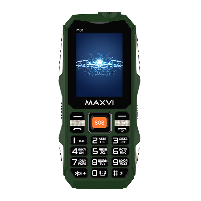 

Мобильный телефон MAXVI P100, 2.4" 320x240 QVGA, Spreadtrum SC6531E, 32Mb RAM, 32Mb, 1xCam, 2-Sim, 5500 мА·ч, micro-USB, зеленый, P100