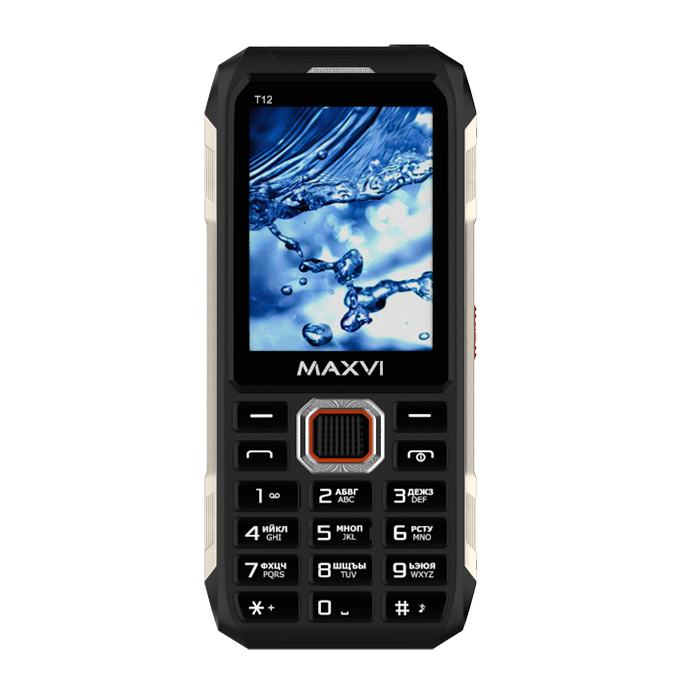 Мобильный телефон MAXVI T12 черный