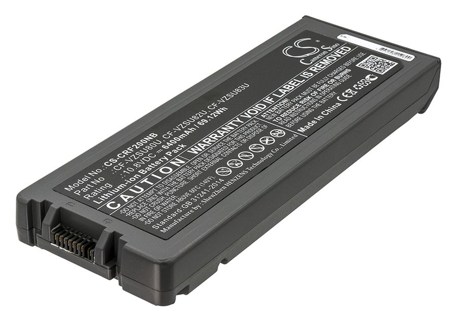 

Аккумуляторная батарея CameronSino CS-CRF200NB для Panasonic Toughbook CF-C2, Toughbook CF-C2 MK1, 10.8V, 6400mAh, черный, CS-CRF200NB