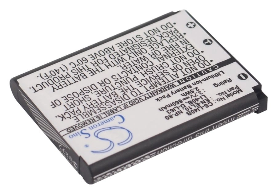 Аккумулятор CameronSino CS-LI40B, 660 мА·ч, 3.7V