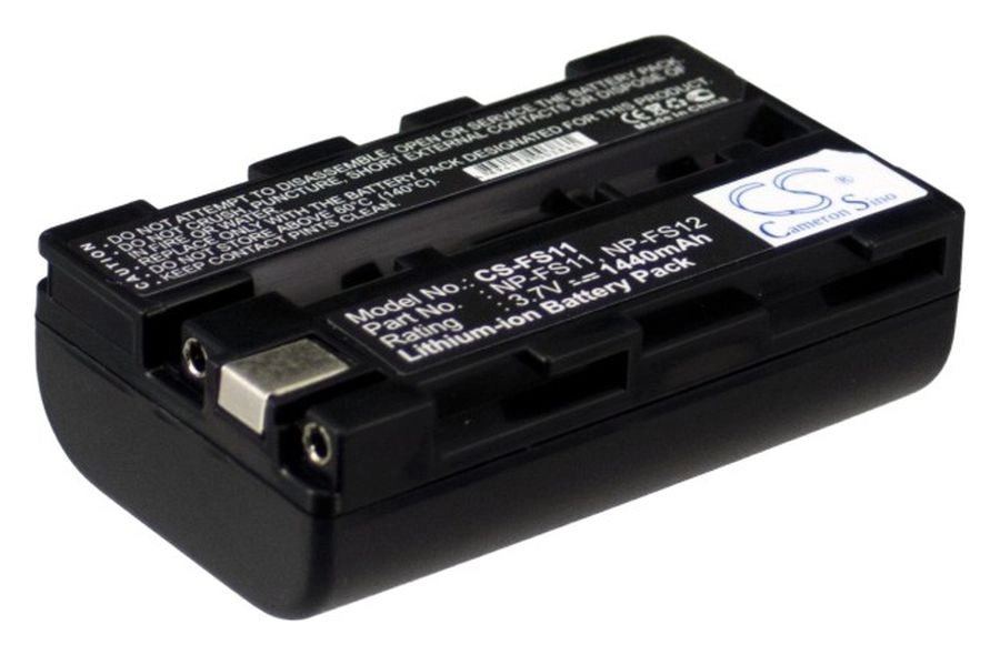 

Аккумулятор CameronSino CS-FS11/B-9580, CS-FS11, NP-F10, NP-FS10, NP-FS11, NP-FS12, NP-FS20, NP-FS21, NP-FS22, NP-FS30, NP-FS31, NP-FS32, NP-FS33, 1440mAh, 3.7V для Sony Cyber-shot DSC-P Series, CS-FS11