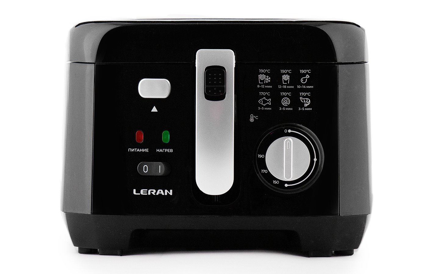 

Фритюрница Leran DF 2550 1.8 кВт, 2.5 л, черный, DF 2550