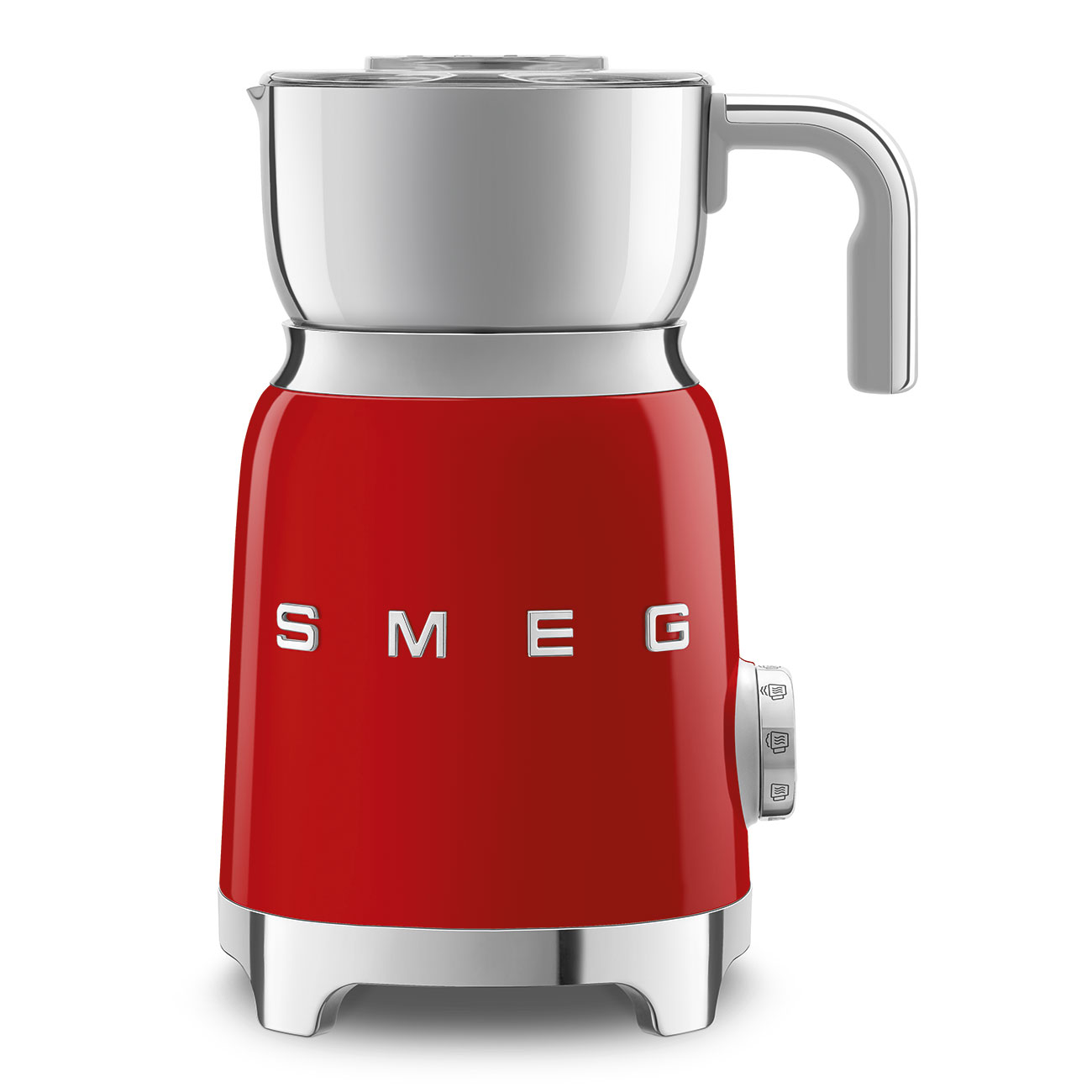 

Капучинатор SMEG 50's Style MFF01RDEU, стационарный, 500 Вт, 600 мл, нержавеющая сталь, красный, MFF01RDEU