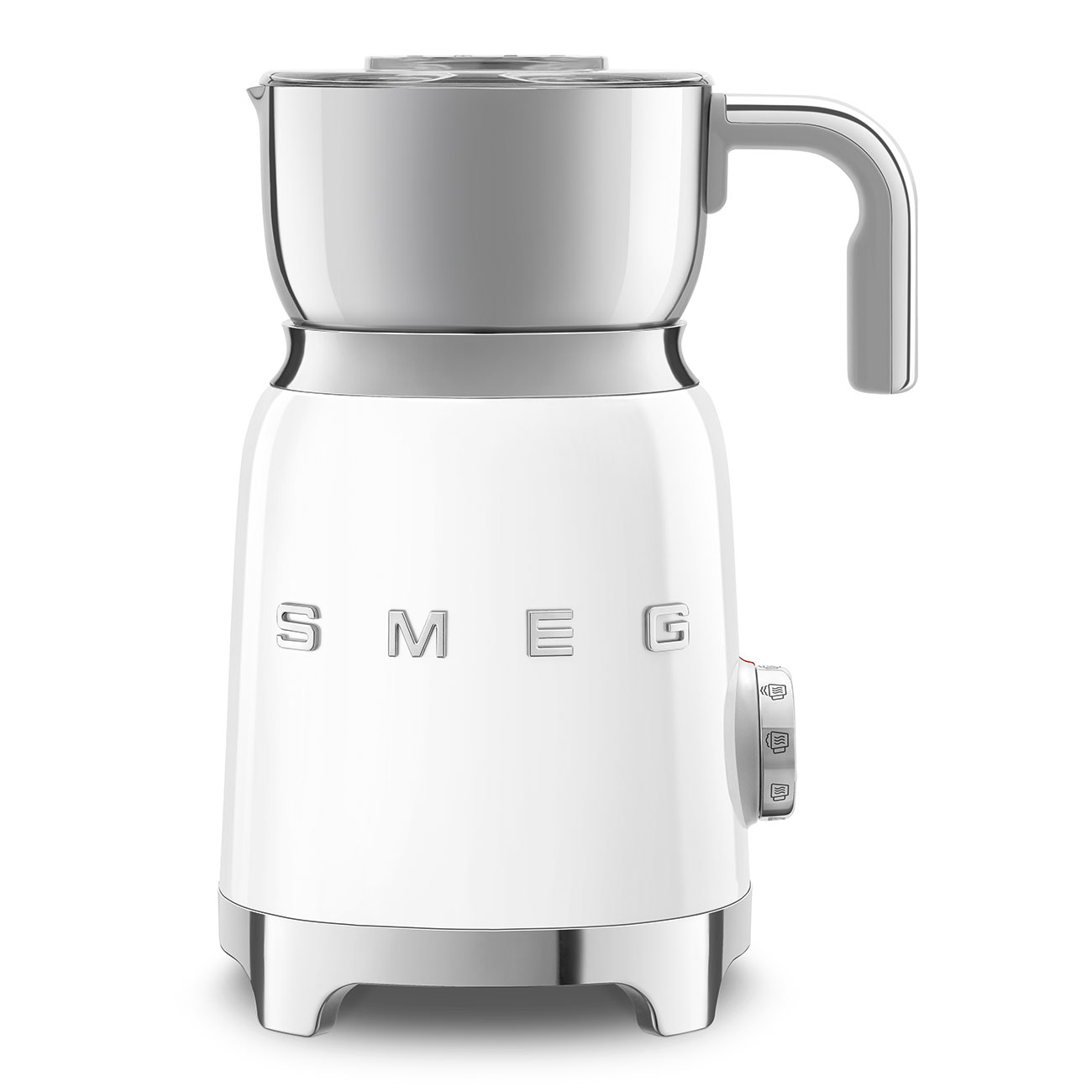 

Капучинатор SMEG 50's Style MFF01WHEU, стационарный, 500Вт, 600мл, нержавеющая сталь, белый, MFF01WHEU
