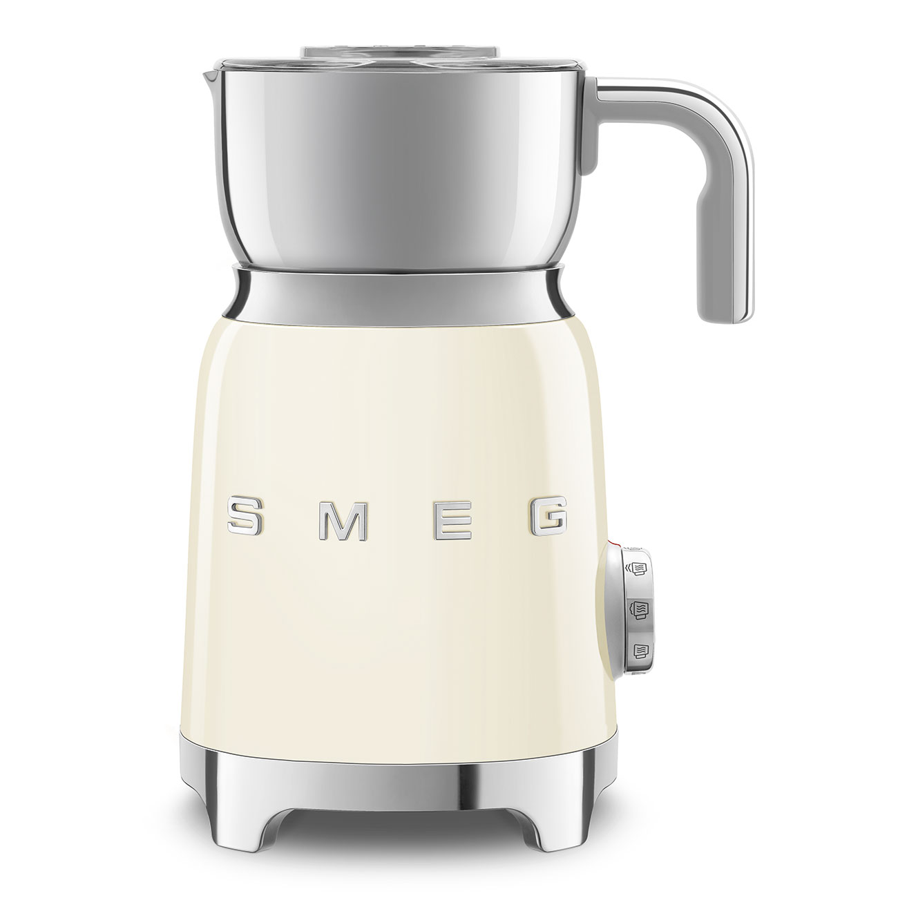 

Капучинатор SMEG 50's Style MFF01CREU, стационарный, 500Вт, 600мл, нержавеющая сталь, бежевый, MFF01CREU