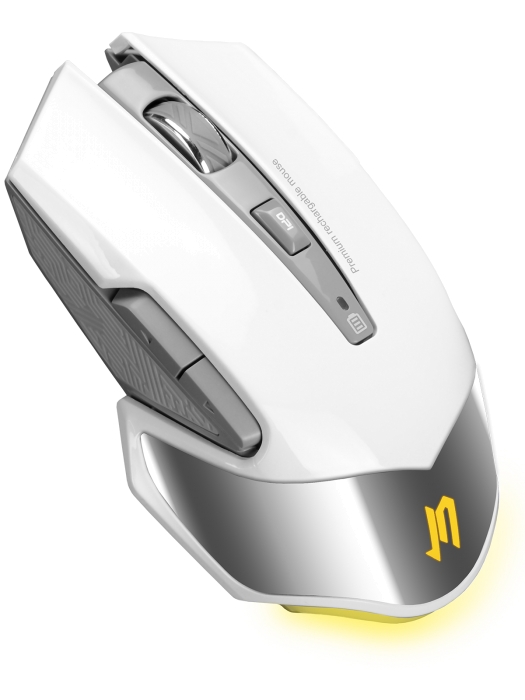 

Мышь беспроводная JETACCESS R201G, 1600dpi, оптическая светодиодная, USB, белый (R201G White), R201G