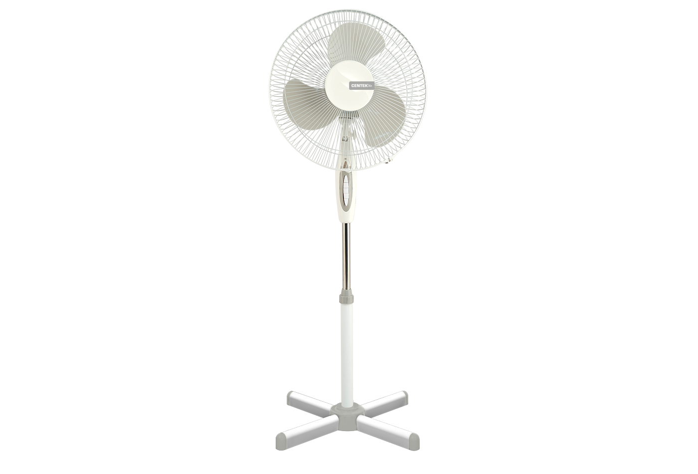 

Вентилятор напольный, 40Вт, скоростей: 3, лопасти 43см, серый, CENTEK Air CT-5004 Gray (CT-5004), CT-5004 Gray