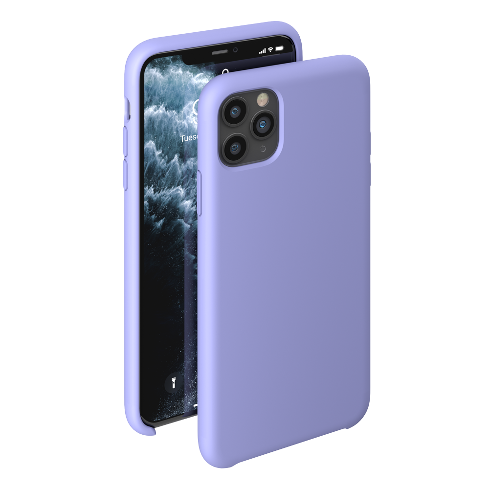 

Чехол-накладка Deppa Liquid Silicone Case для смартфона Apple iPhone 11 Pro Max, поликарбонат, лавандовый (87312)