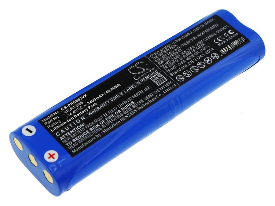 Аккумулятор CameronSino CS-PHC882VX для Bissell, синий