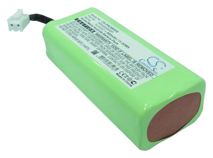 

Аккумулятор CameronSino CS-PHC880VX для Philips , 0.8Ah 14.4V, зеленый, CS-PHC880VX