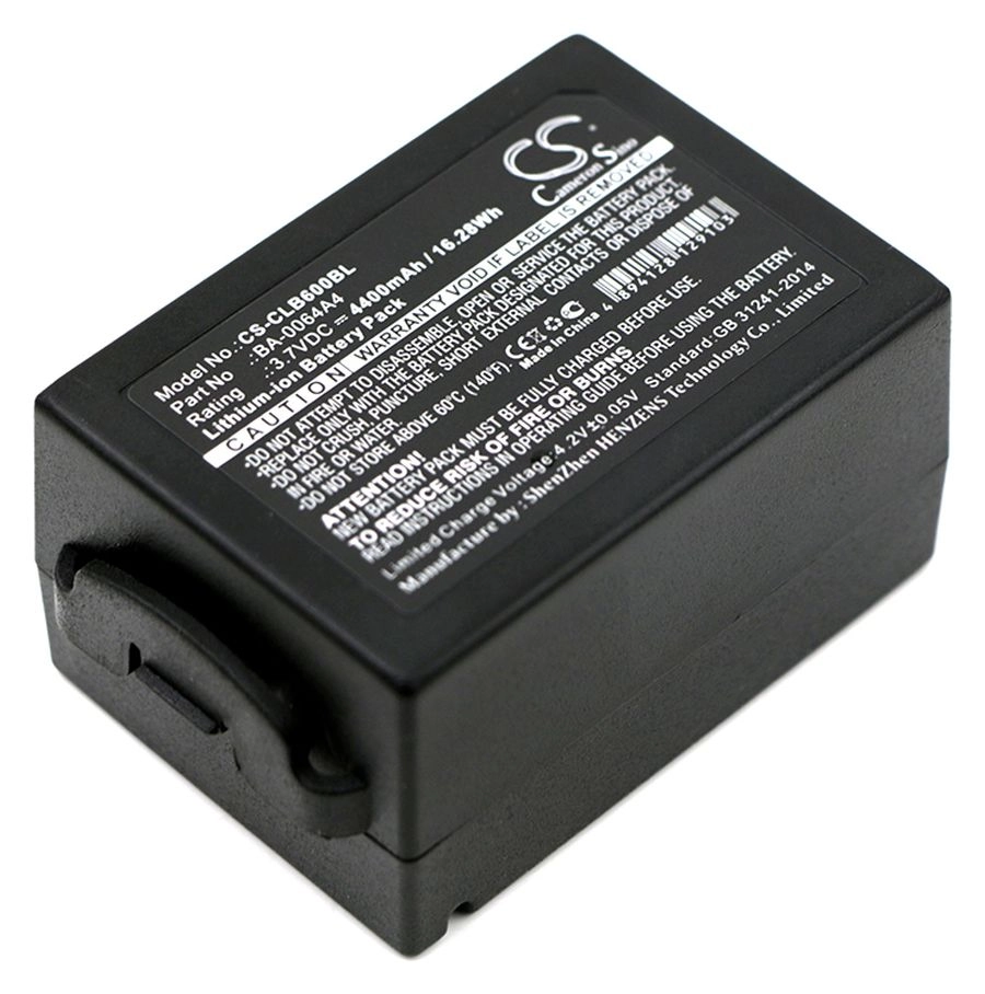 Аккумулятор для сканера ШК CameronSino CS-CLB600BL Li-Ion, 4400mAh, 3.7V для CipherLab CP60, CP60G