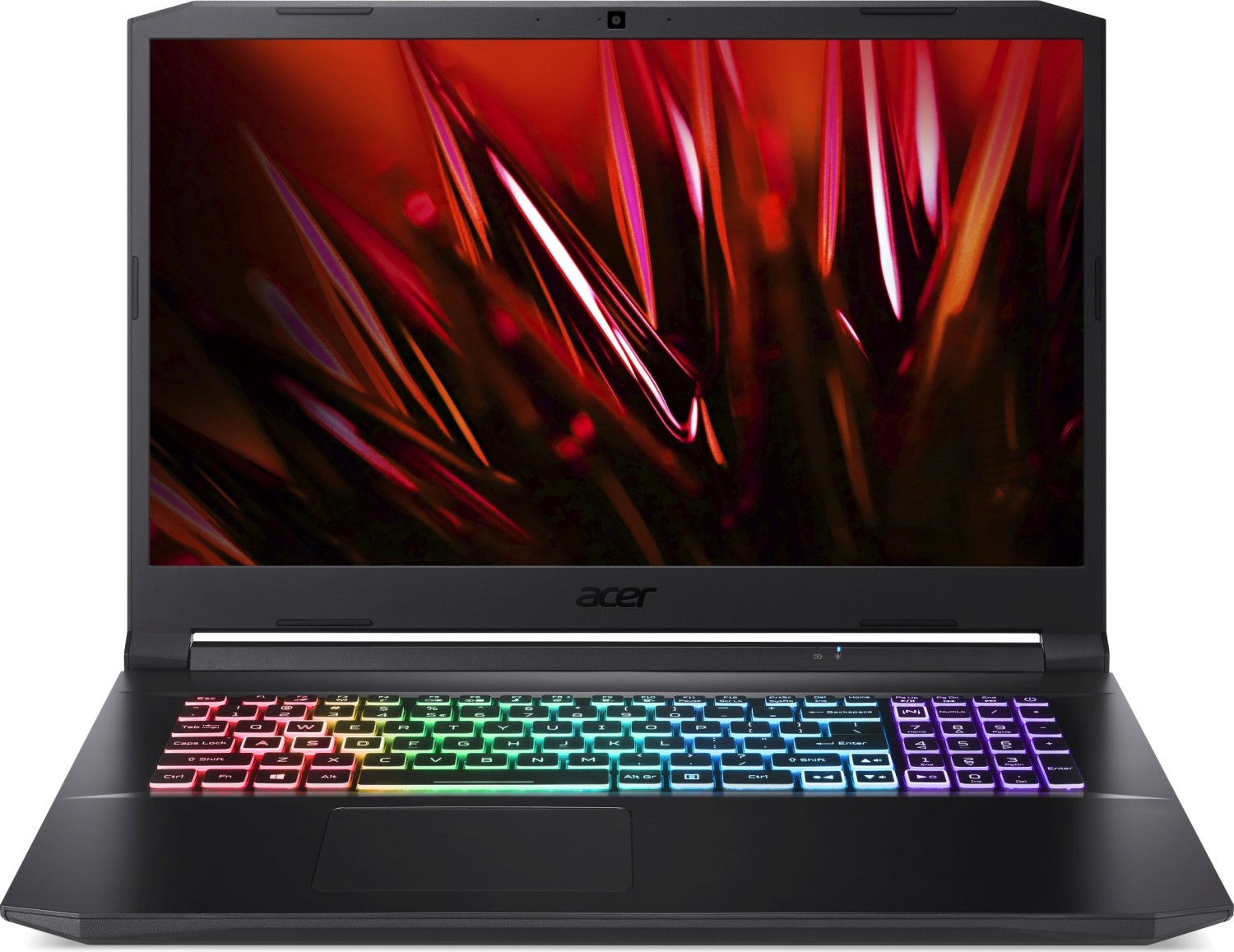 

Ноутбук Acer Nitro 5 AN517-54-558N 17.3" IPS 1920x1080, Intel Core i5-11400H 2.7GHz, 8Gb RAM, 256Gb SSD, NVIDIA GeForce RTX 3070-8Gb, DOS, черный (NH.QFCER.001), AN517-54-558N