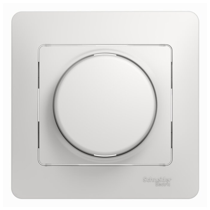 

Диммер Schneider Electric Glossa GLOSSA GSL000137, 1кл., скрытый монтаж, в сборе, белый (GSL000137), GSL000137