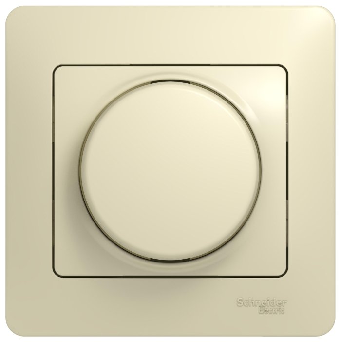 

Диммер Schneider Electric Glossa GLOSSA GSL000234, 1кл., скрытый монтаж, в сборе, бежевый (GSL000234), GSL000234