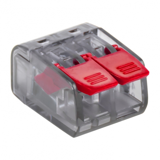 

Клемма EKF СМК 221-412 2x0.2-4.0 мм2, прозрачная (plc-smk-221-412), Прозрачный, СМК 221-412