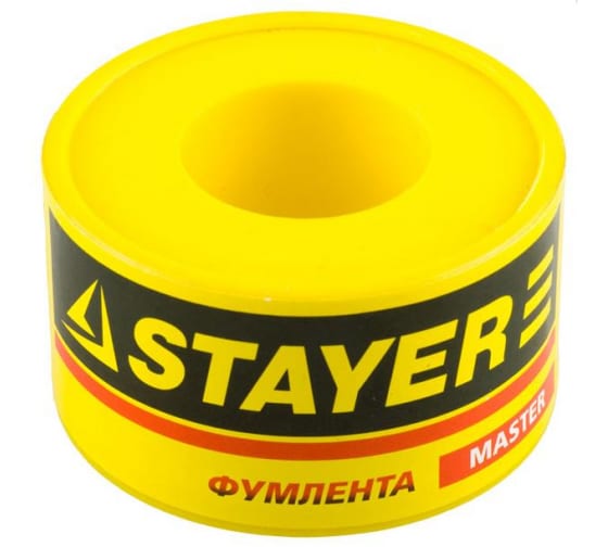 

Лента-ФУМ STAYER MASTER 0.075мм x 12мм x 10м (12360-12-016)
