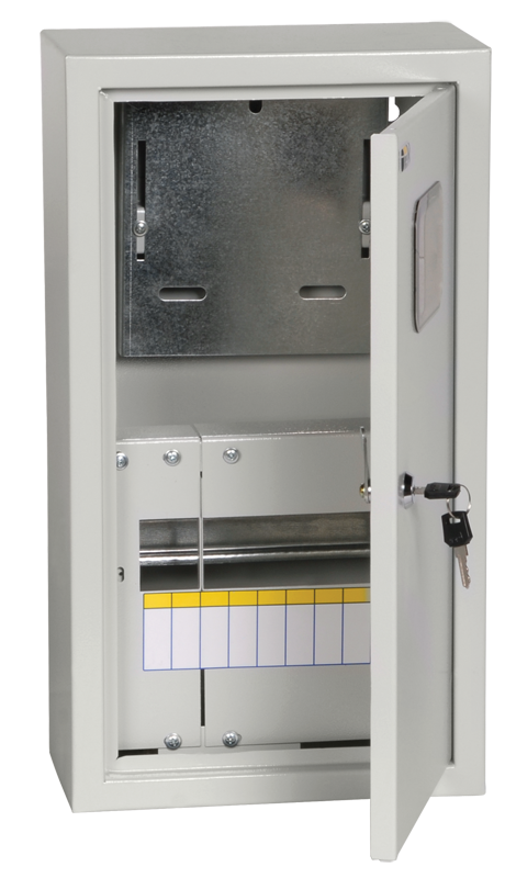

Корпус металлический 470мм x 260мм x 145мм, IP31, УХЛ3, серый, IEK ЩУРн-1/9 (MKM22-N-09-31-ZO), ЩУРн-1/9