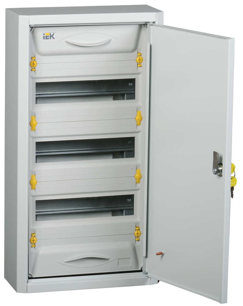 Корпус металлический 58.5 см x 13 см x 31 см, IP31, IEK ЩРн-36з-0 36