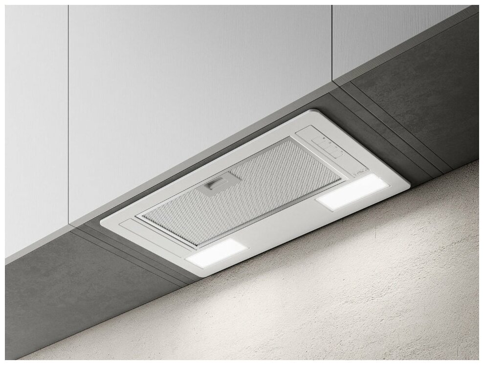 

Вытяжка встраиваемая Elica Era C Era C WH/A/52, белый (PRF0142716), Era C WH/A/52