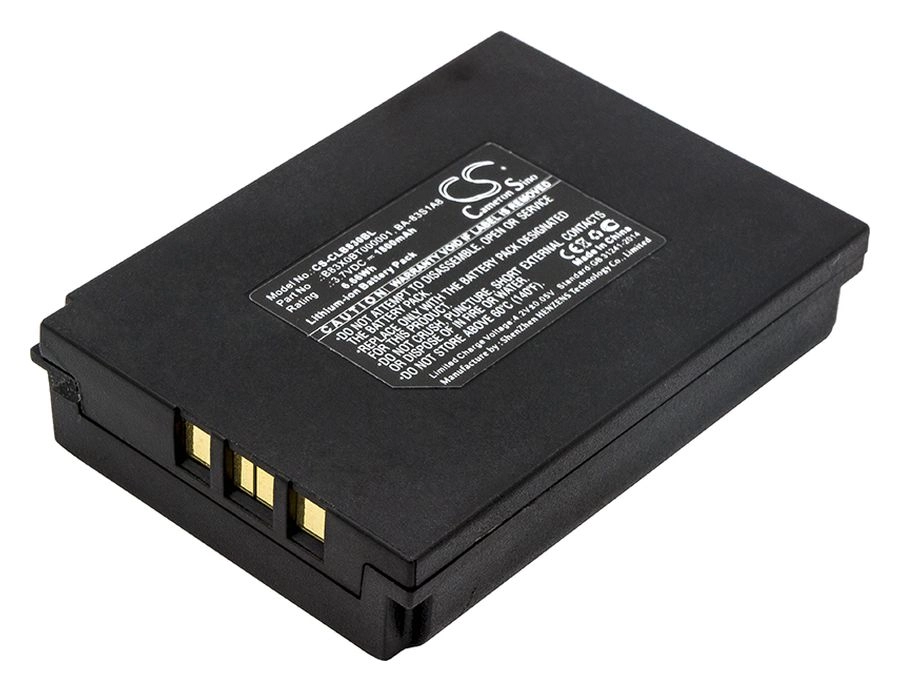 

Аккумулятор для сканера ШК CameronSino CS-CLB830BL Li-Ion, 1800mAh, 3.7V для CipherLab 8300, Черный, CS-CLB830BL