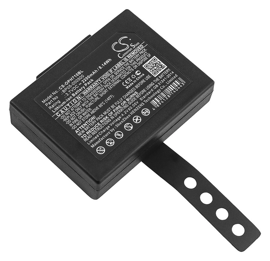 

Аккумулятор для сканера ШК CameronSino CS-OPH710BL Li-Ion, 2200mAh, 3.7V для Opticon PHL-7000, Черный, CS-OPH710BL