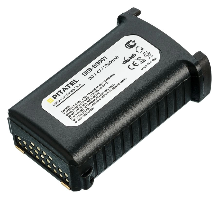 Аккумулятор для сканера ШК Pitatel SEB-BS001 Li-Ion, 2200mAh, 7.4V для Motorola Symbol MC9000/MC9010/MC9050/MC9060/MC9062/MC9063