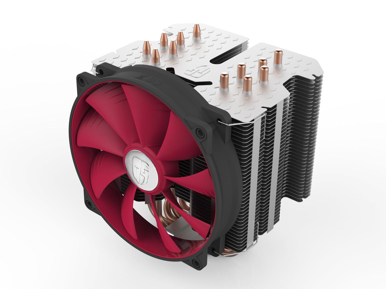 Что делает кулер процессора. Deepcool Red hat 140мм. Deepcool Red hat 250 w. Кулер Socket 115x Deepcool. Башенный кулер Deepcool.