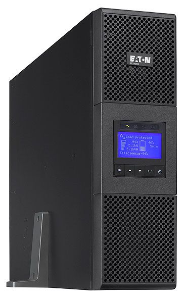ИБП Eaton 9SX 6000i RT3U, 6000VA, 5400W, IEC, розеток - 10, USB, черный (9SX6KIRT)