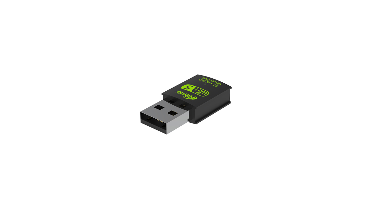 

Адаптер Wi-Fi Ritmix RWA-550, 802.11b/g/n, 2.4 / 5 ГГц, до 433 Мбит/с, USB, RWA-550