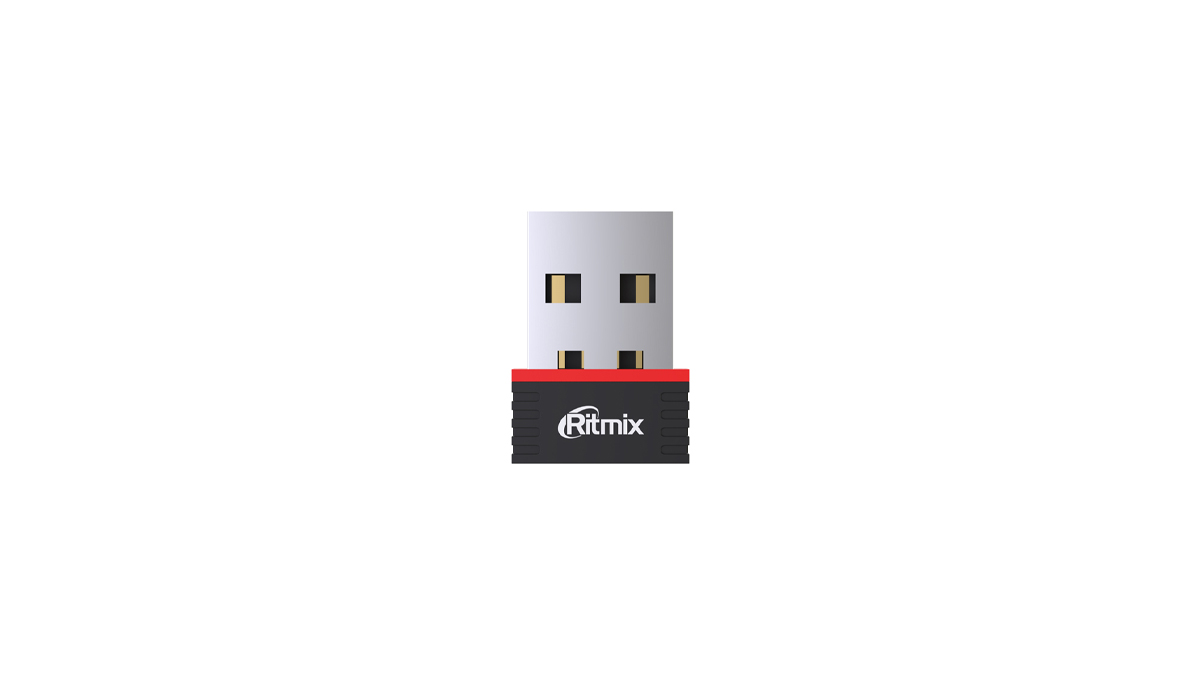 Адаптер Wi-Fi Ritmix RWA-120, до 150 Мбит/с, USB